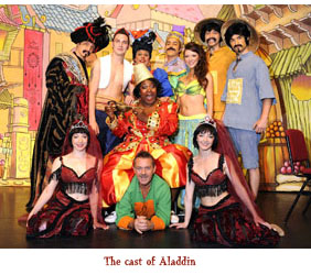 The cast of Aladdin